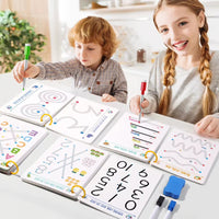 Kids Reusable Tracing Workbook