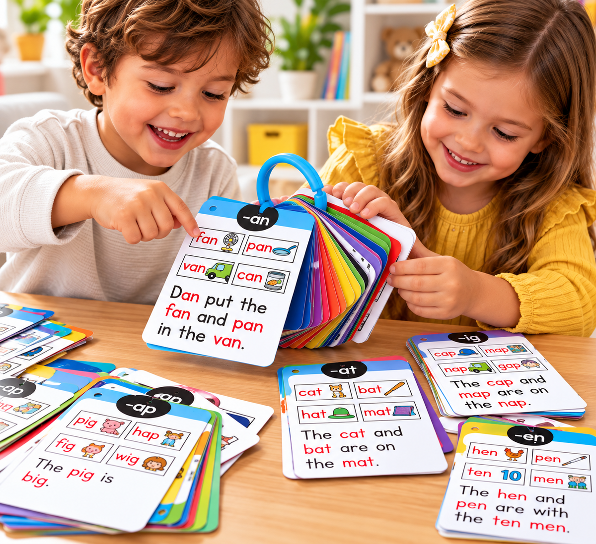 Kids Phonics Flashcards