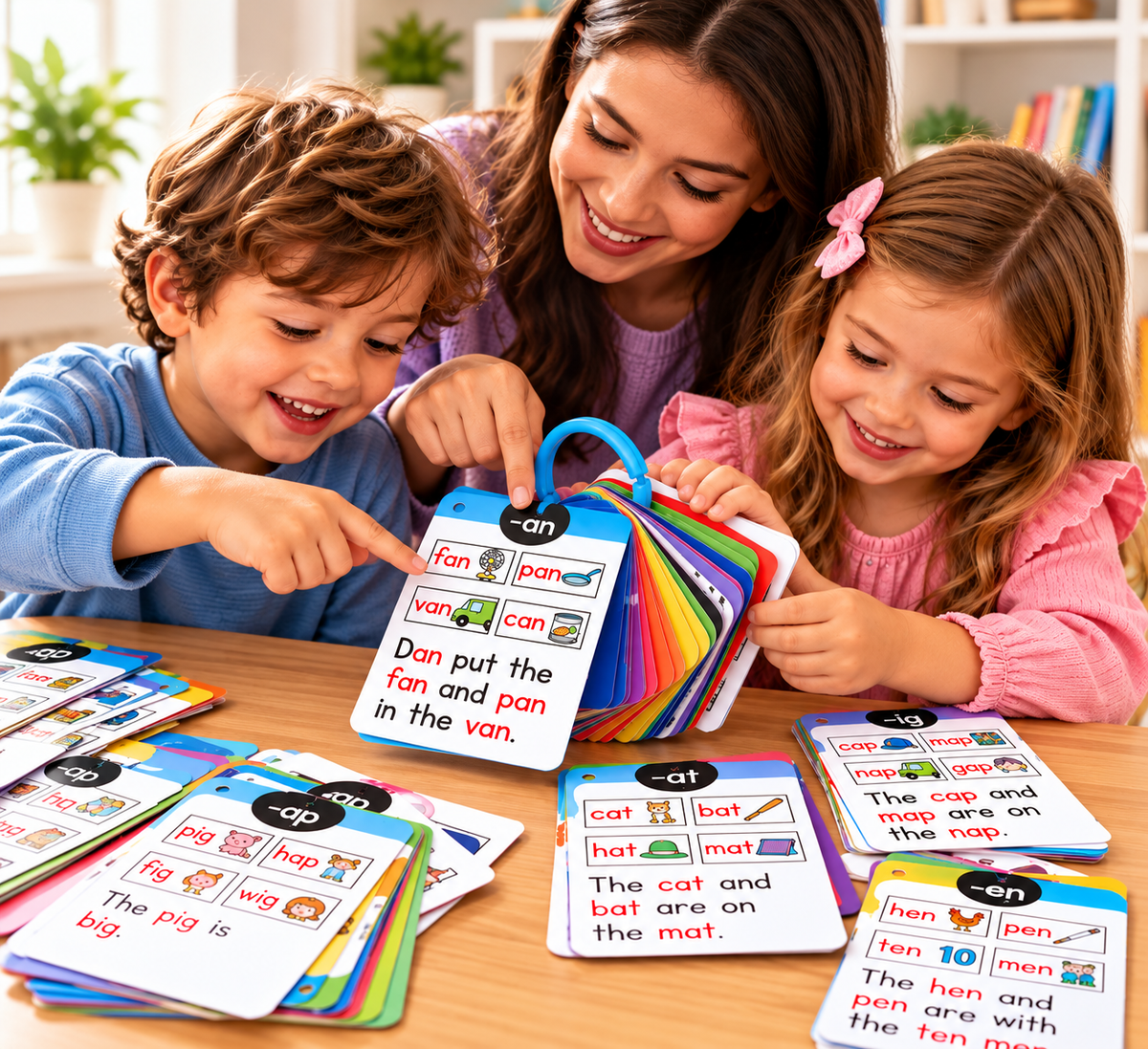 Kids Phonics Flashcards