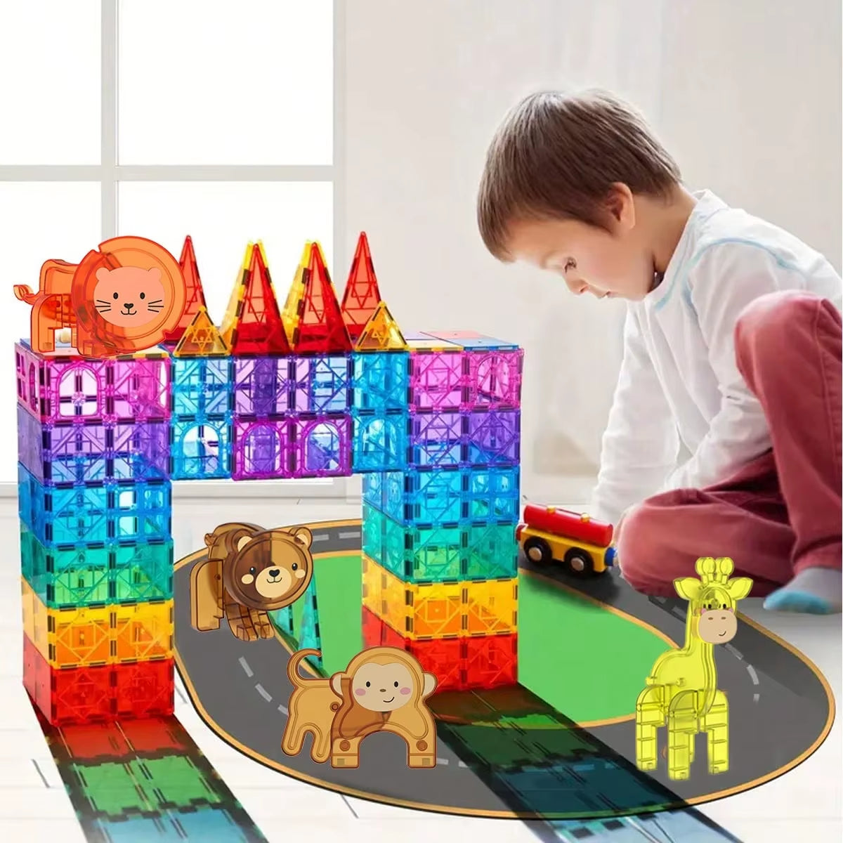 Kids Magnetic Building Blocks