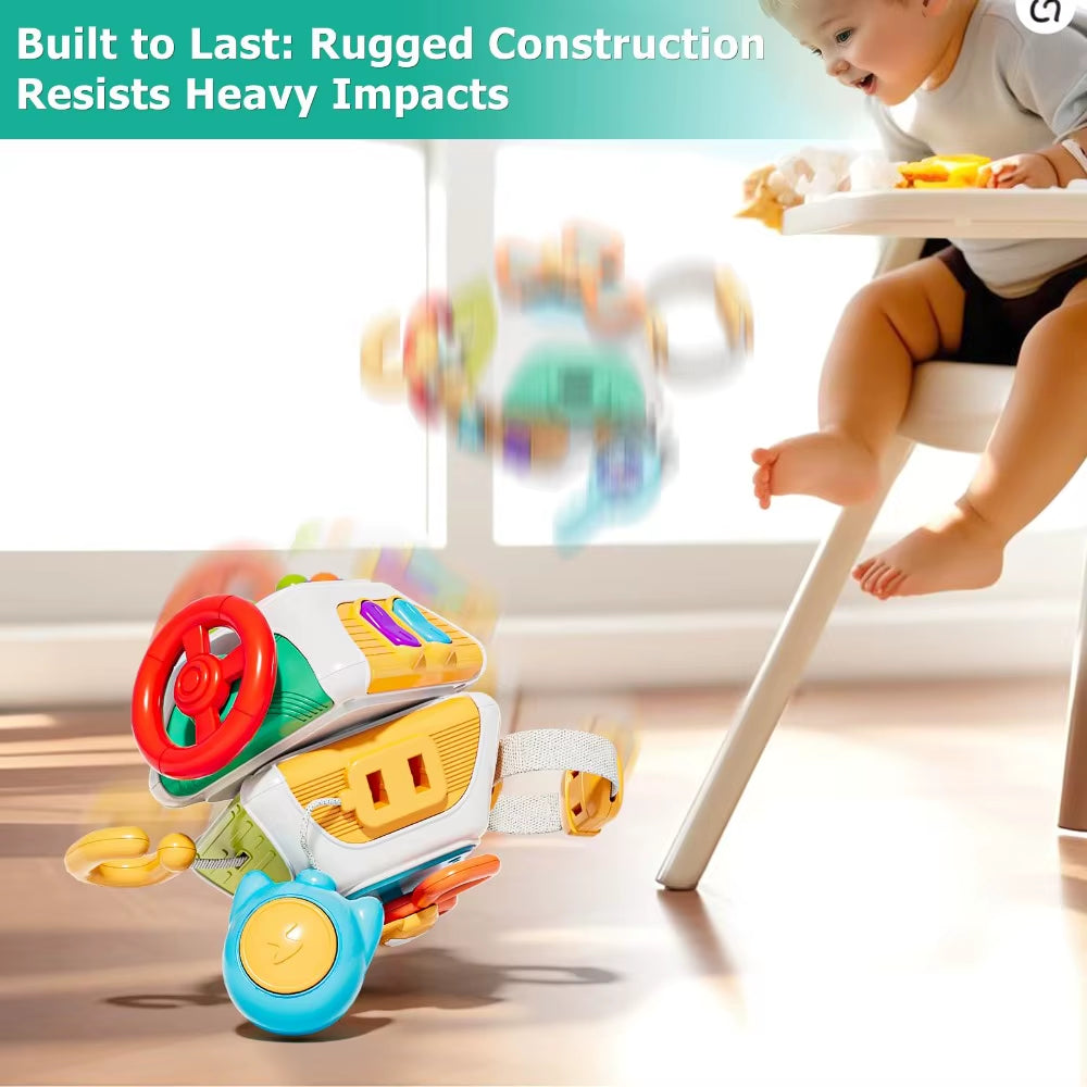 10-in-1 Montessori Busy Cube